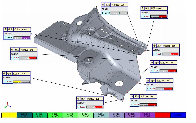 三坐標(biāo)測量機如何對汽車沖壓件進行矢量檢測(圖2)