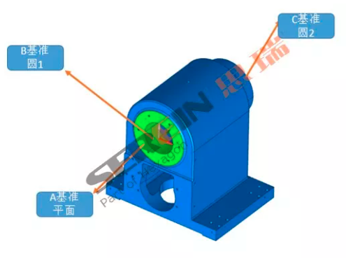 如何使用三坐標測量儀測量雕刻機上的轉軸?(圖3)